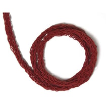 Rayher - Cordon tresse large Rouge 1 m