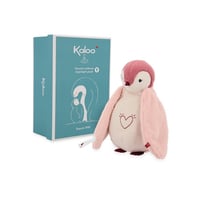 Peluche veilleuse - Manchot rose