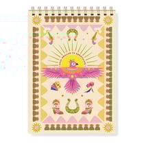 Carnet à dessin A5 à spirale - Far-west - Hirondelles & Cie