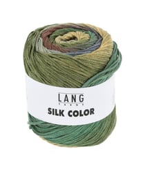 Pelote exceptionnelle de soie SILK COLOR - 100 GR - Lang Yarns 04 Multicolore