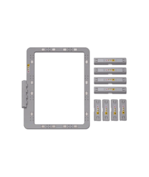 Cadre de broderie magnétique 300 x 180 mm - MF300 - Brother Gris