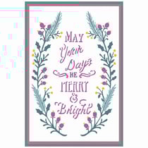 Pochoirs superposés A6 - Noël - 4 pièces - Sizzix