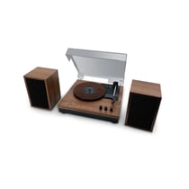 Platine Vinyle Stéréo 3 Vitesses 33/45/78t Avec Bluetooth Effet Bois - Muse MT-108BT