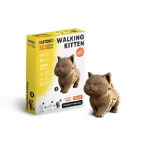 Cartonic® Sculpture-Puzzle 3D carton - Mini Chaton sur ses pattes