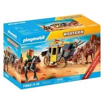 71862 Attaque de diligence au Far West, Promo Packs, Western, Pour les collectionneurs, 58 pieces, Des 14 ans