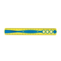 Maped 1 Règle plate Kidy Grip, 300 mm, en plastique ,couleur aleatoire