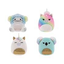 - Squishville Mini Squishmallows - Pack 4 peluches Cheer Squad 5 cm