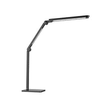 Lampe LED de bureau à pince ou à poser Alliance Noir - CEP