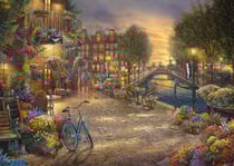 Puzzle 1000 pièces - Thomas Kinkade - Amsterdam - Schmidt Spiele