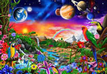 Puzzle 1000 pièces - Cosmic Paradise - Bluebird Puzzle