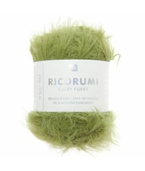 Fil fausse fourrure RICORUMI FURRY FURRY - 25 gr - Rico Design - Idéal pour les amigurumis et créations douillettes 18 Olive
