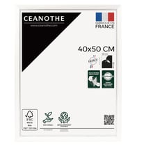 Cadre photo Vittoria blanc 40x50 cm