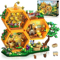 Maison des abeilles à construire avec LED - 1 704 pièces - INSOON