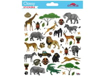 Autocollants - Safari dans la Savane ! - Dorures