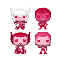 Marvel Valentines - Pack 4 figurines Pocket POP! Marvel Valentine 4 cm
