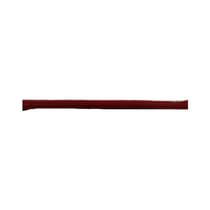 Bobine 50m queue de rat tubulaire polyester 5mm Rouge Bordeaux