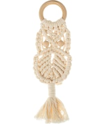 Kit macramé Hibou - 7 x 21,5 cm - Trimits Ecru