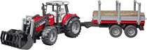 Tracteur Massey Ferguson Avec Fourche - Bruder