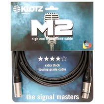 Câble M2 Pro XLR mâle/femelle, 5m Klotz