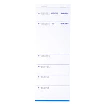 Bloc Brasserie 50 feuillets autocopiants numérotés en dupli - Format 9 ,6x26 cm - x 50 - Exacompta