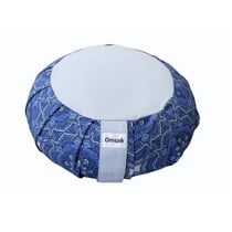 Zafu en Sarrasin Imprimé Mandala Bleu - Omsaé