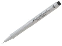 Lot de 10 stylos feutres - FABER-CASTELL - Ecco Pigment 0,05 mm - Noir