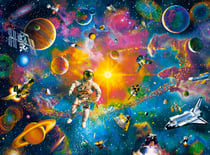 Puzzle 2000 pièces - L'Homme dans l'Espace - Castorland