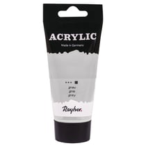 Acrylic, gris, Peint.acrylique d'artistes, tube - 75ml