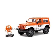 JEEP Wrangler avec figurine M&M's Orange 2007