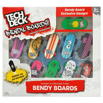 Coffret tech deck bendy boards 10 finger skates - planches flexibles - spin master - mini skake a doigt