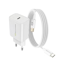 Mayaxess Chargeur Secteur pour Xiaomi 14T 20W + Câble USB-C 1m Blanc