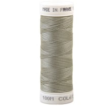 Fil à coudre polyester 100m made in France - gris nuage 615