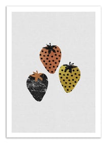 Affiche - Scandi Strawberries - Orara Studio