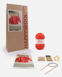 Kit Tricot Brassière Laine Harlem TOMETTE NAISS