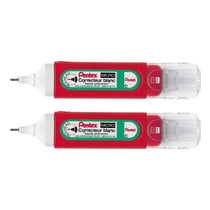Stylo correcteur - PENTEL - Pentex ZLC31-W - Pointe fine - 12 ml - Lot de 2
