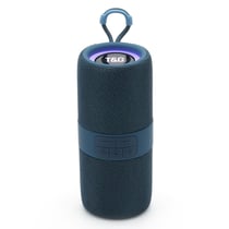 Enceinte Bluetooth Portable Sans Fil 3D Stéréo Subwoofer Avec LED Et FM Bleu YONIS
