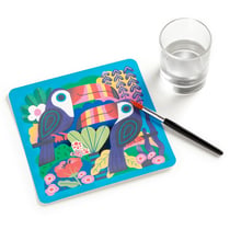 Set d'activité de peinture Mudpuppy - Multicolore - Amis de la Forêt Tropicale