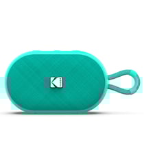 Kodak Enceinte Portable Sans Fil PWS-2284 - Étanche IPX7, Bluetooth, 6W RMS, TWS Stéréo, Batterie 1500mAh, Autonomie 10-12h, Fonction Mains Libres, Sangle Silicone, Câble Type-C Inclus - Vert