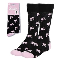Barbie - Paire de chaussettes Barbie Logo Black 36-43