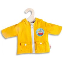 Anorak veste à capuche jaune 28/35 cm - heless - habit poupon - vêtement poupée - tenue (26)