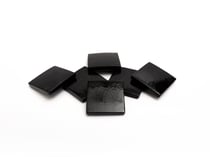 Carreaux mosaïque Noir Pixel art - Classique - Lot de 30