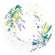 Assiette Ø 23cm - lot de 8 - Champêtre