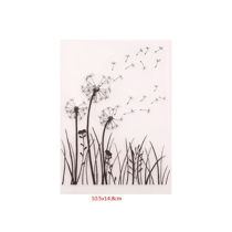 Classeur d'embossage fleurs de pissenlit