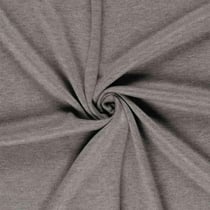 Tissu Jersey Viscose Gris chiné