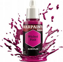 Peinture pour figurines - ARMY PAINTER - Fanatique Wicked Pink - Couverture optimale - Couleurs éclatantes