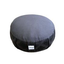 Coussin de Yoga Rond Noir - Omsaé