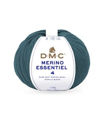 Pelote de laine Merino Essentiel 4 - DMC - Certifié Oeko-Tex 888 Bleu