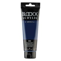 Peinture acrylique - Bleu de Prusse - 262 - BLOCKX Artist - Qualité beaux-arts - Tube 120ml