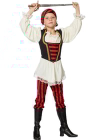 Déguisement Pirate Fille Pantalon Taille 116