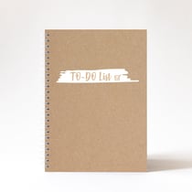 Carnet To Do Kraft